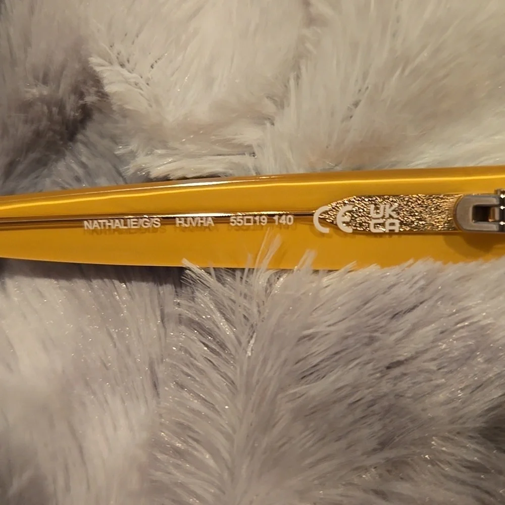 Kate Spade Havana and Gold Cat Eye Sunglasses Nathalie Brand New In Case